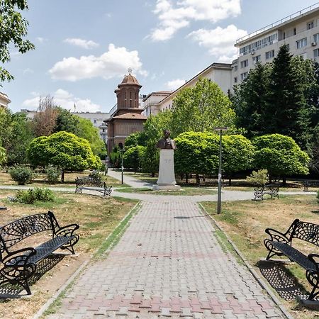 Elegant Studio In The Heart Of The Town Bukurešť Exteriér fotografie